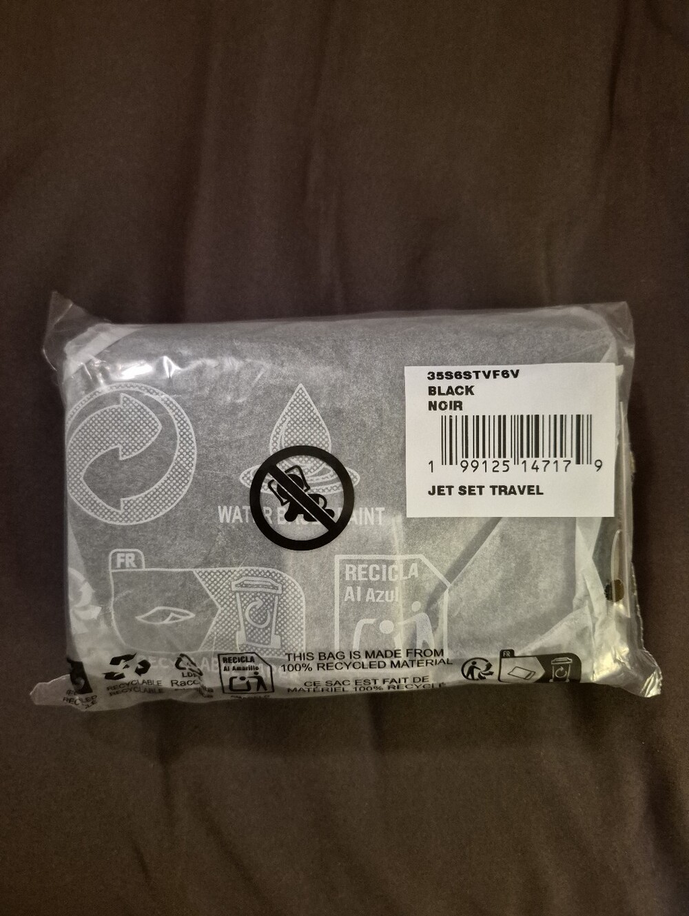 Michael Kors Black Embossed MK Logo Wallet- NEW - Picture 6 of 6